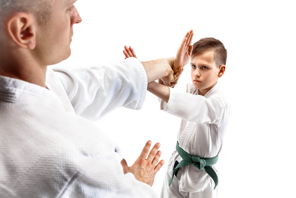 Kumite-Kampf beim Koshinkan Cup 2023